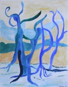 Voir le détail de cette oeuvre: Le blues des arbres
